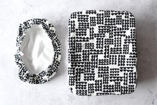 Rechteckige Abdeckhaube "Lea"